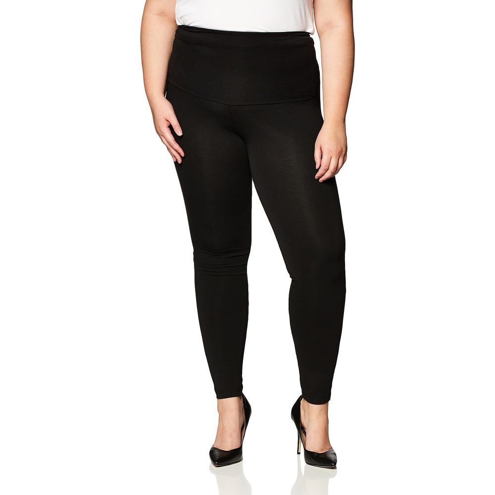 Hue Women's Ultra Tummy Shaping Legging Black Small